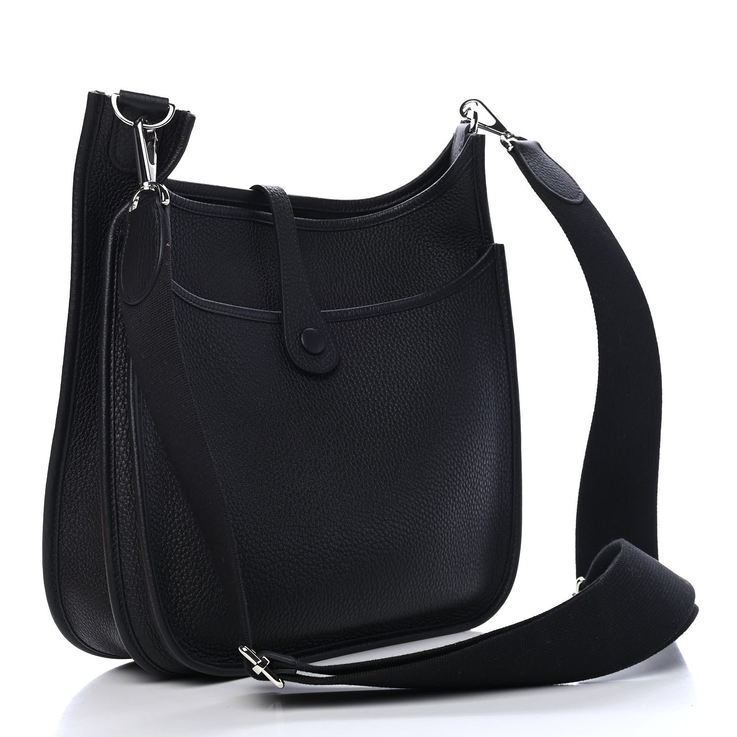 Hermes Taurillon Clemence Evelyne III PM Black 3 of 9