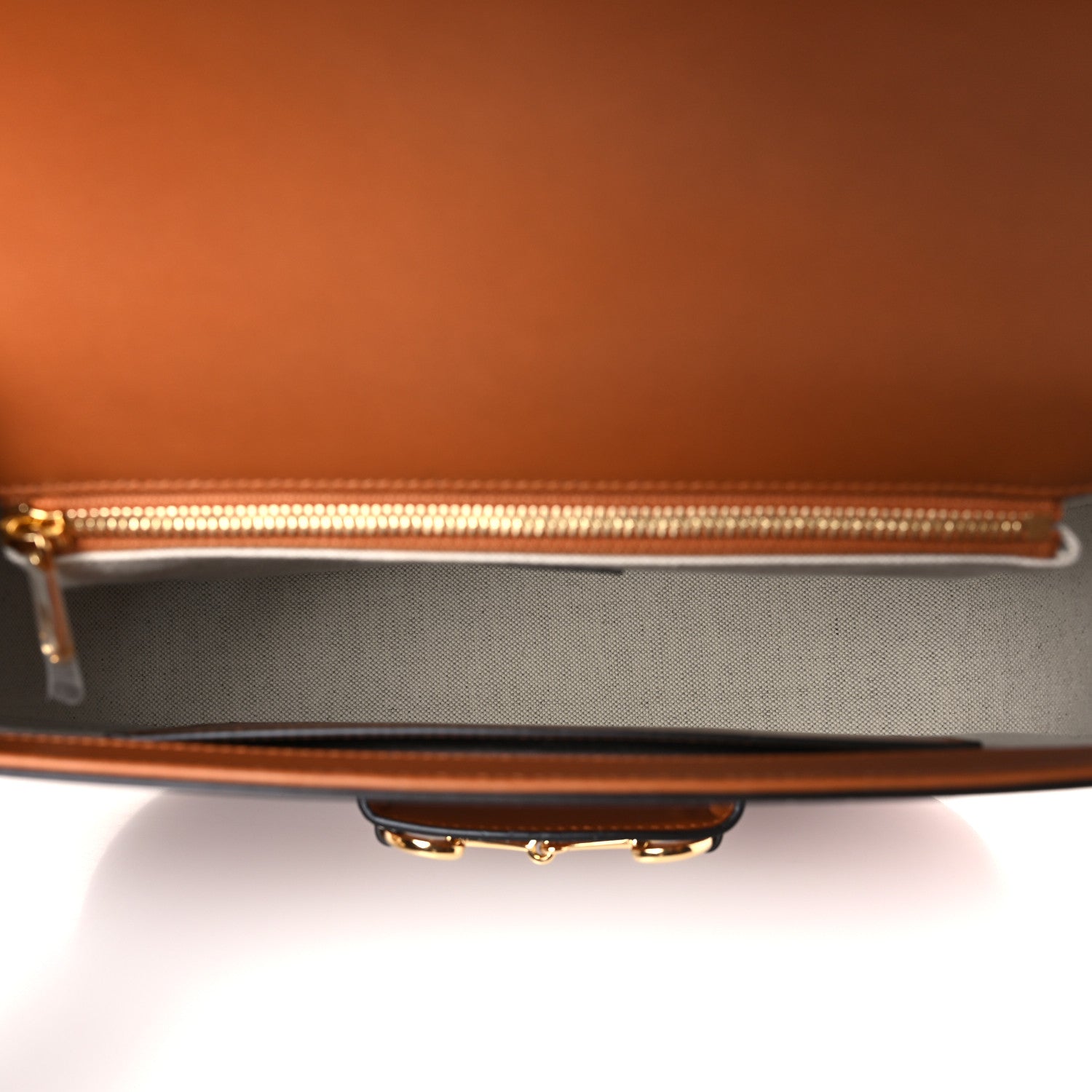 Gucci Calfskin Horsebit 1955 Shoulder Bag Tan 5 of 8