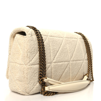 Saint Laurent Terry Patchwork Monogram Medium Jamie Tropical Sand 3 of 10