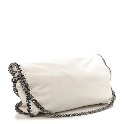Stella McCartney Shaggy Deer Falabella Fold Over Tote Chalk 3 of 10