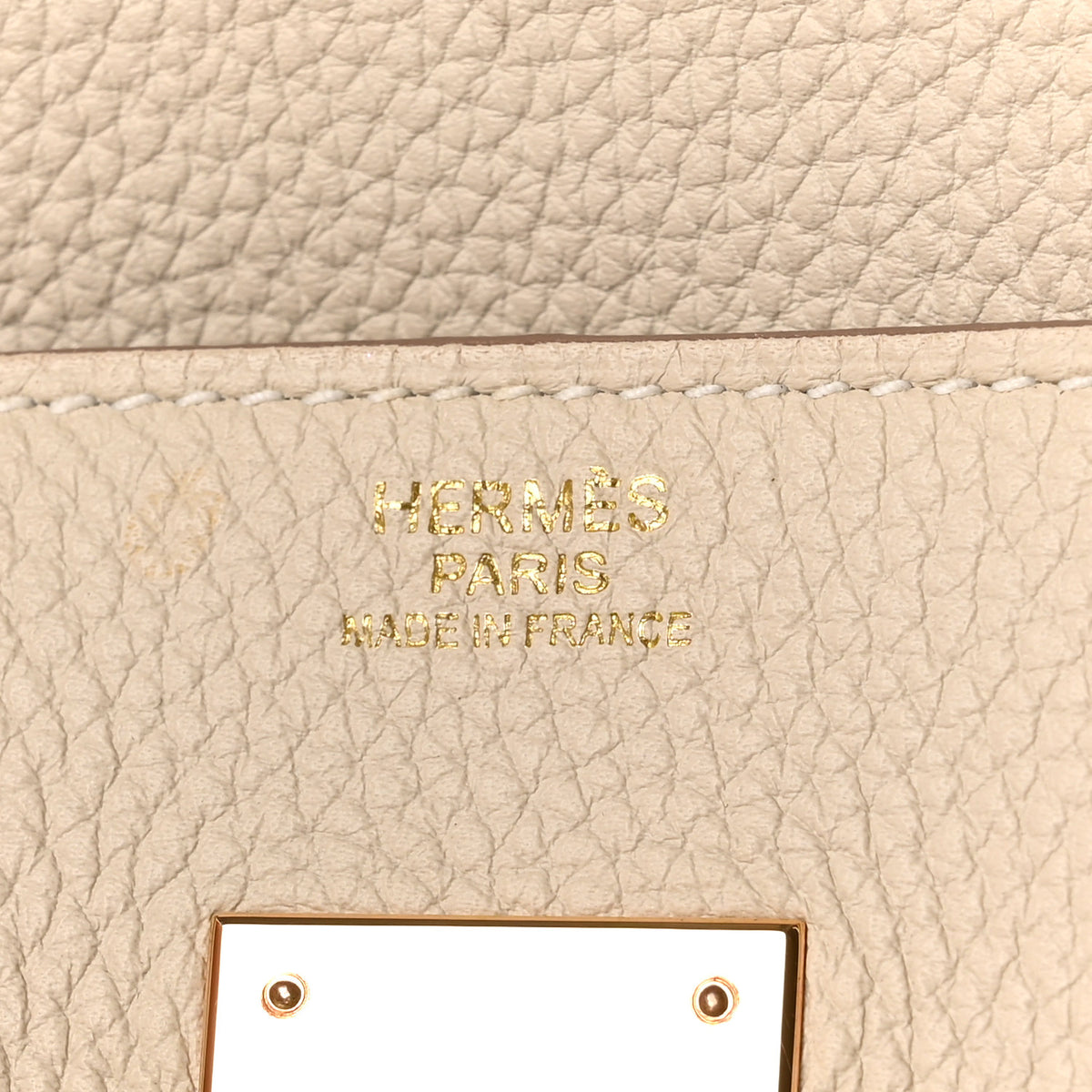 Hermes Togo Birkin 30 Craie 6 of 11