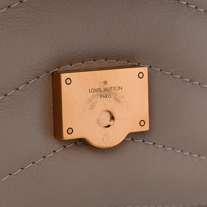 Louis Vuitton Calfskin LV New Wave Chain Bag Taupe 10 of 10