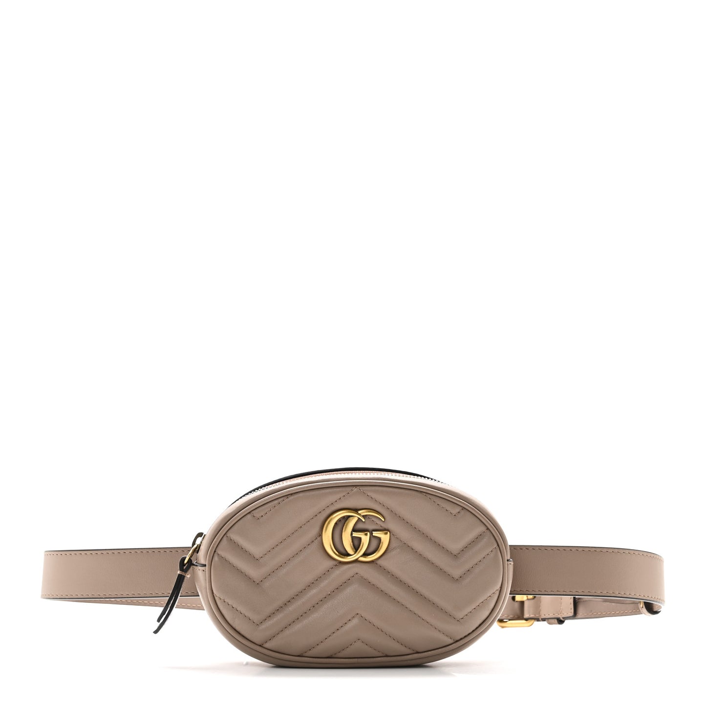 Calfskin Matelasse GG Marmont Belt Bag 85 34 Porcelain Rose