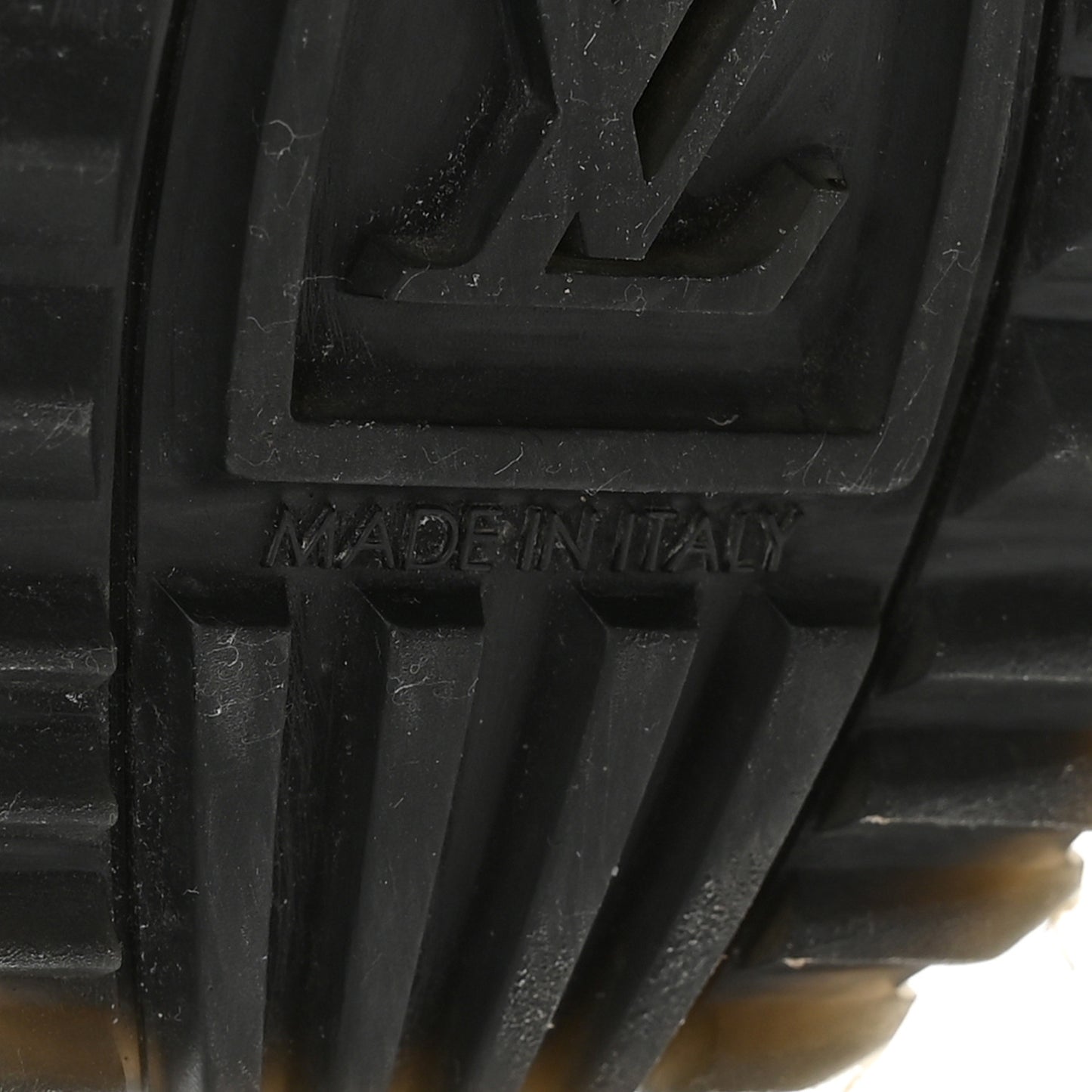 Suede Monogram Run Away Sneakers 36.5 Black