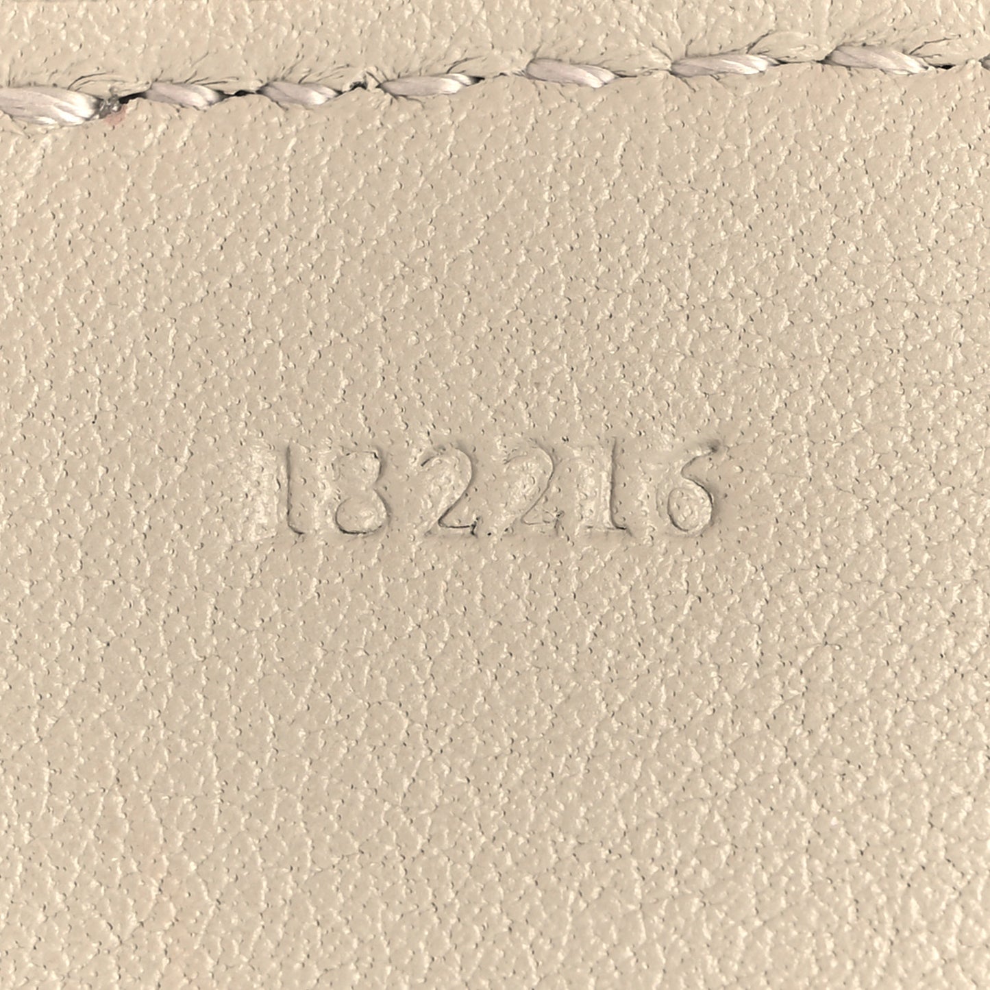 Calfskin Jacquard Anagram Strap Natural