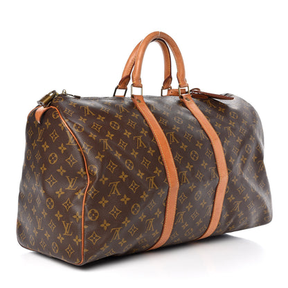 Louis Vuitton Monogram Keepall 50 3 of 10