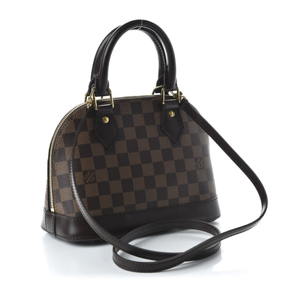 Louis Vuitton Damier Ebene Alma BB 3 of 9