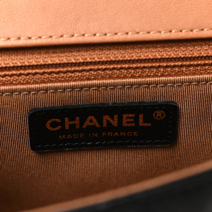 Chanel Lambskin Mixed Fibers Quilted Cocovado Flap Black 6 of 10