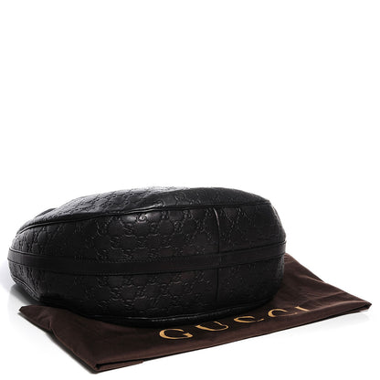 Gucci Guccissima GG Twins Large Hobo Black 4 of 9