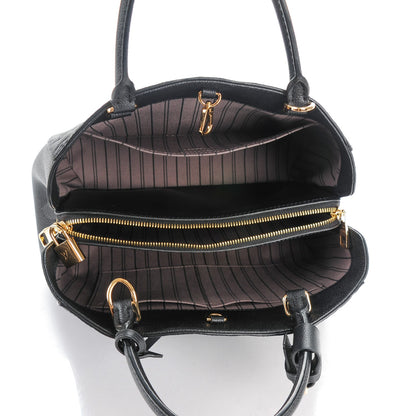 Louis Vuitton Empreinte Montaigne MM Black 5 of 7