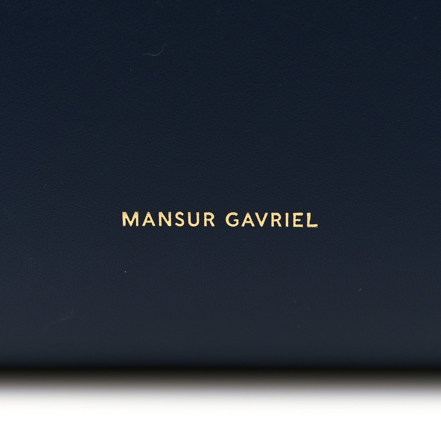 Mansur Gavriel Calfskin Large Shopping Tote Blue 8 of 16
