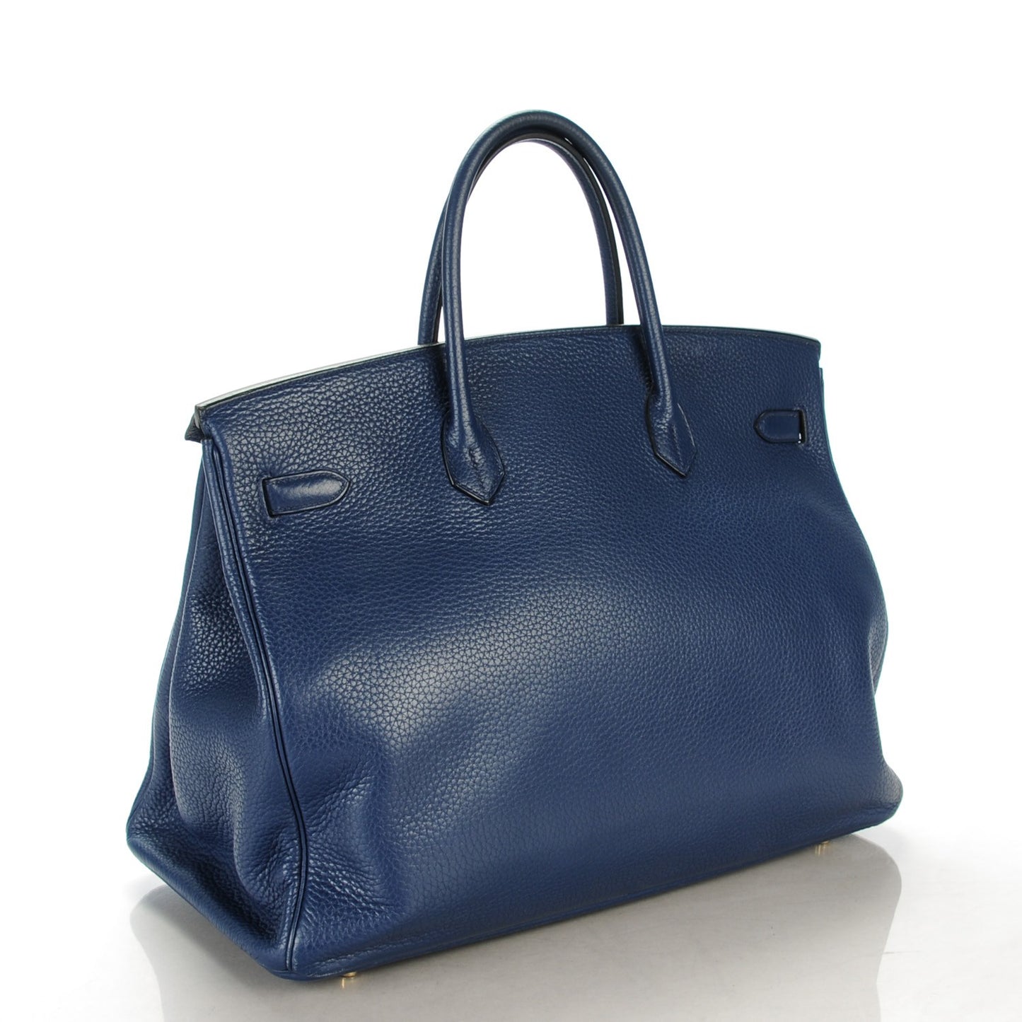 Taurillon Clemence Birkin 40 Bleu Saphir