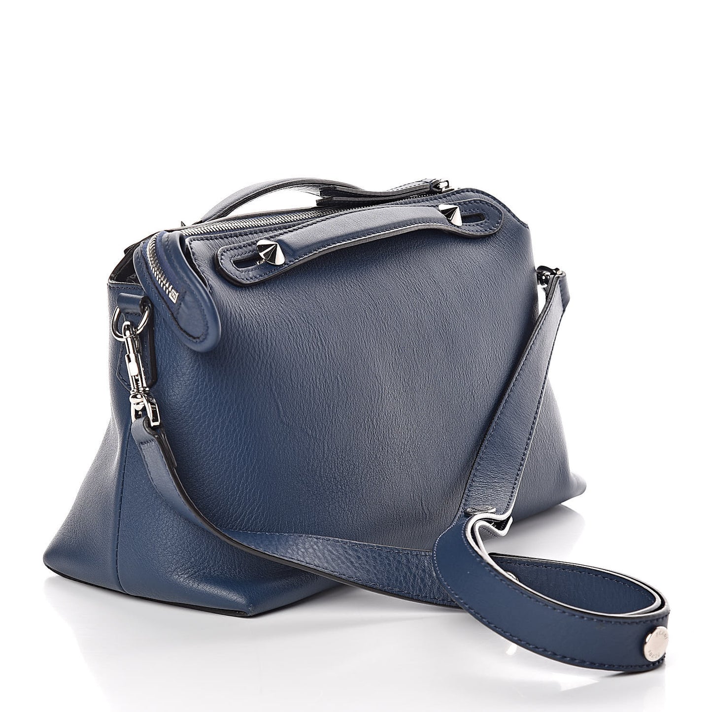 Vitello Dolce Medium By The Way Boston Bag Blue