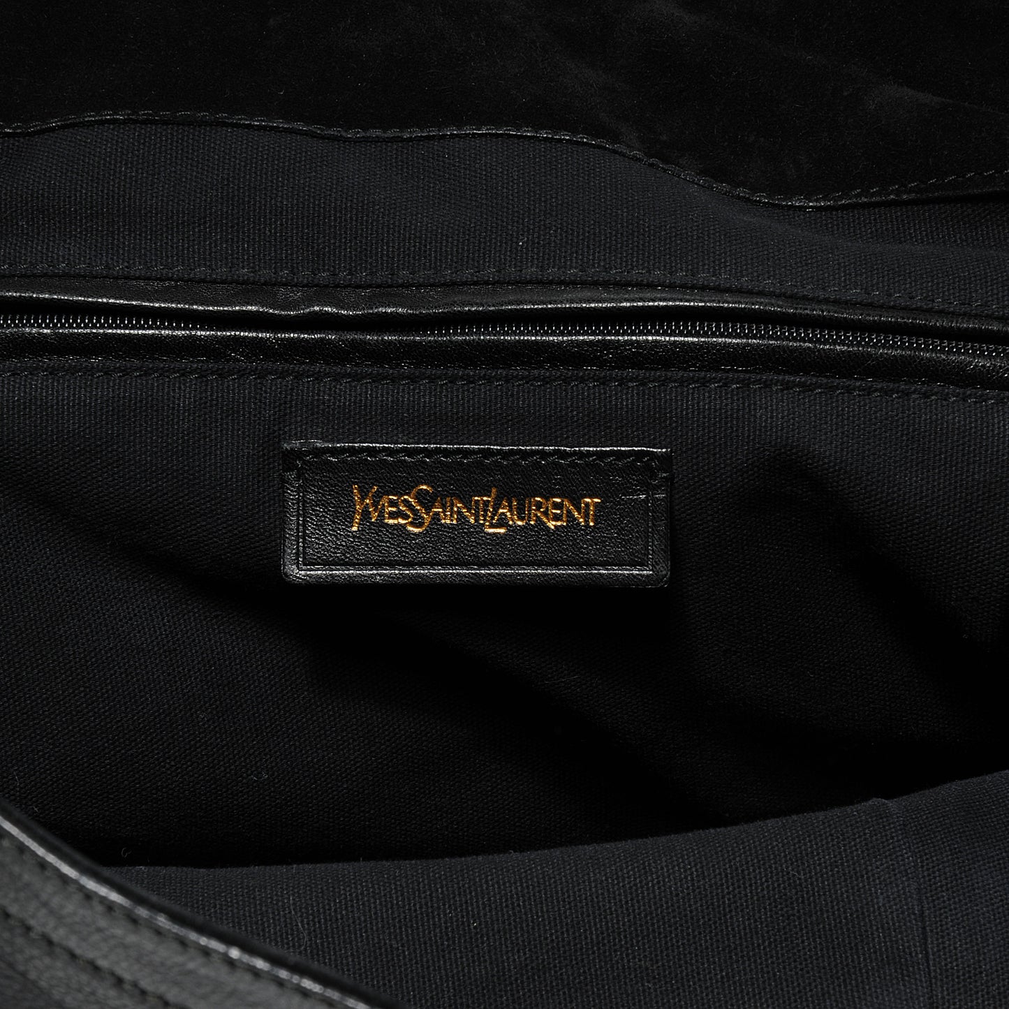 Leather Large Downtown Tote Black