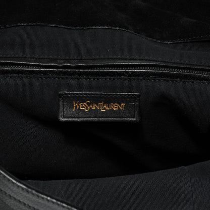 Saint Laurent Leather Large Downtown Tote Black 5 of 7