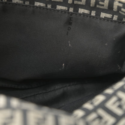 Fendi Zucchino Baguette Black 12 of 13