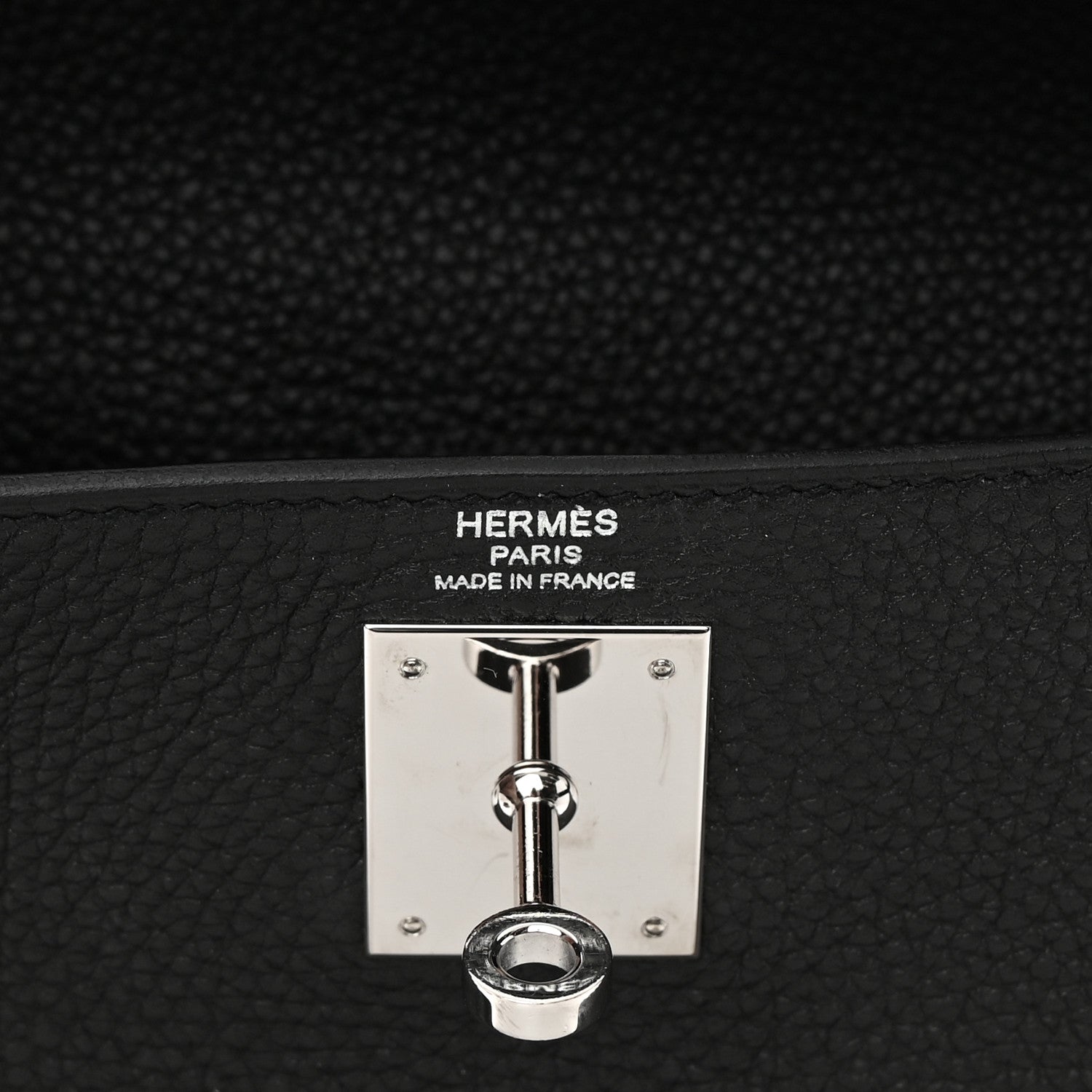 Hermes Togo Kelly Retourne 28 Black 6 of 16