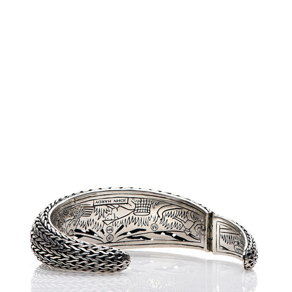 John Hardy Sterling Silver Classic Chain Cuff Bracelet 7 of 8