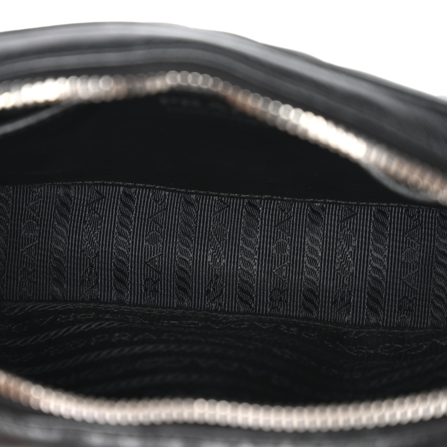 Soft Calfskin Diagramme Belt Bag Black