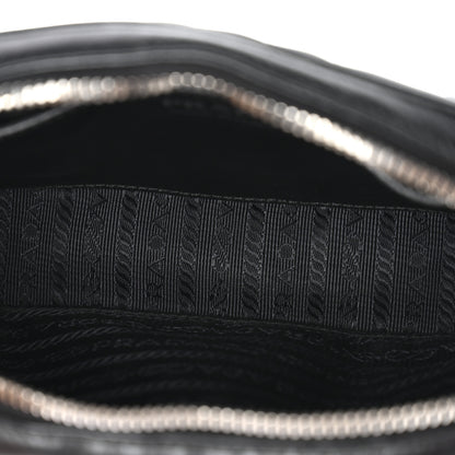 Prada Soft Calfskin Diagramme Belt Bag Black 5 of 10