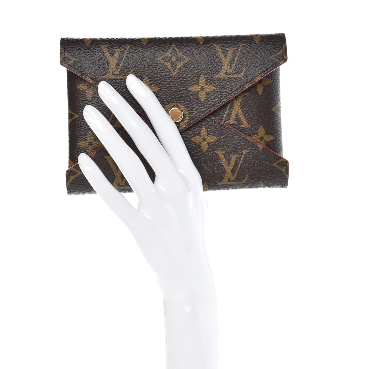 Monogram Medium Kirigami Pochette Insert Coquelicot