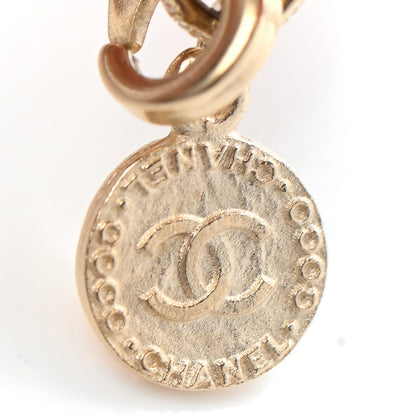 Chanel Pearl CC 100th Anniversary Necklace Light Gold 6 of 7