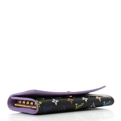 Louis Vuitton Monogram Multicolor Multicles 4 Key Holder Black Violet 4 of 8
