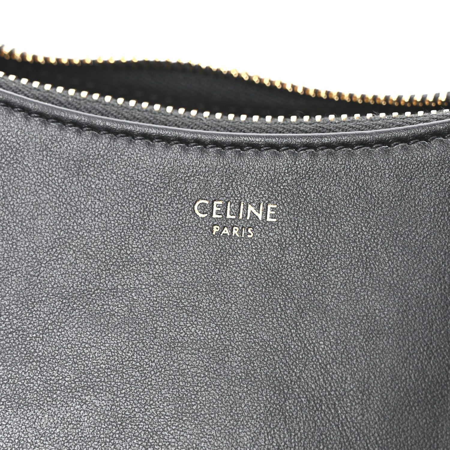 Celine Smooth Calfskin Medium Strap Ava Shoulder Bag Black 6 of 10