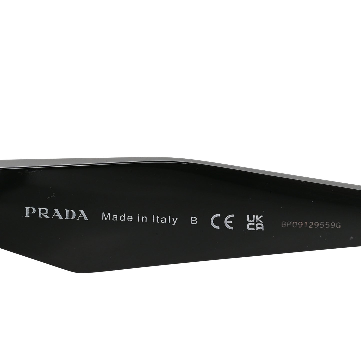 Acetate Symbole Sunglasses SPR 19Z Black