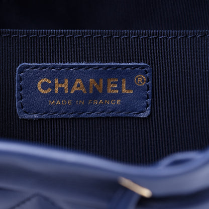 Chanel Calfskin Quilted Small Urban Spirit Backpack Navy 6 of 10