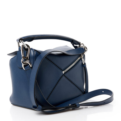 Loewe Calfskin Small Puzzle Bag Ocean 3 of 10