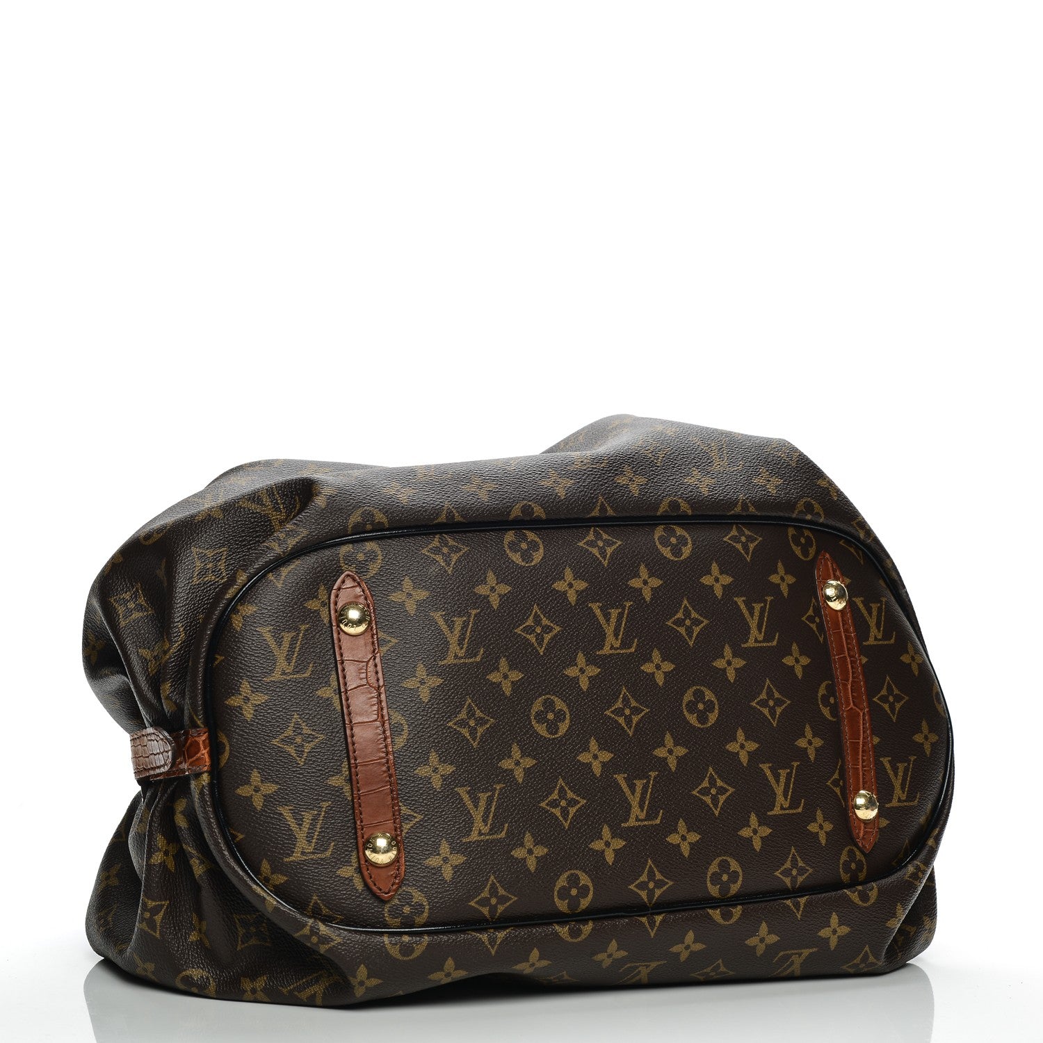 Louis Vuitton Monogram Alligator Trim Mahina XL 4 of 8