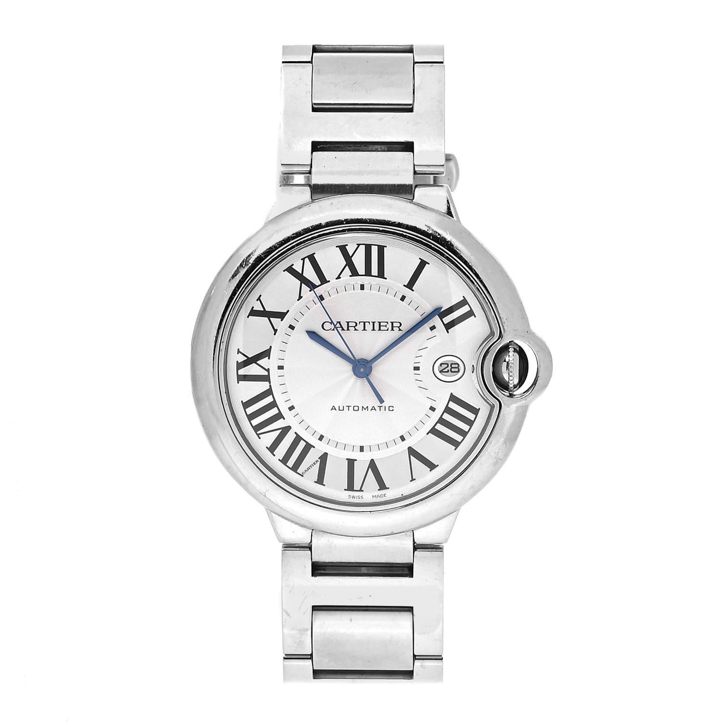 Stainless Steel 42mm Ballon Bleu De Cartier Automatic Watch