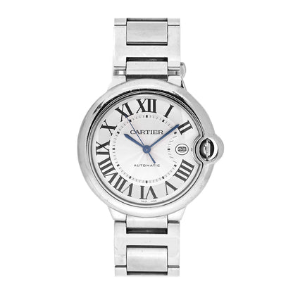 Cartier Stainless Steel 42mm Ballon Bleu De Cartier Automatic Watch 1 of 5
