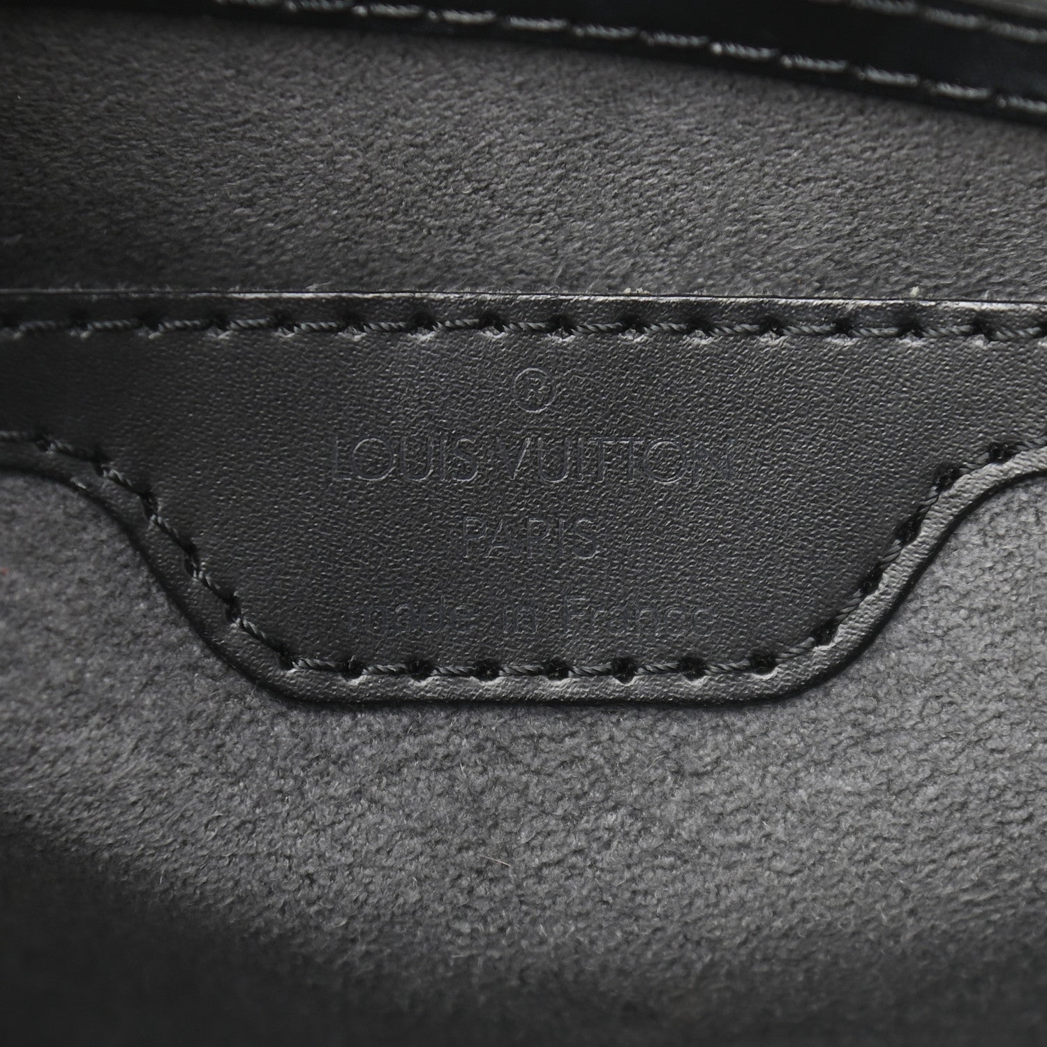 Louis Vuitton Epi Saint Jacques PM Black 6 of 9