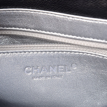 Chanel Glazed Caviar Quilted Modern Chain Flap Black 6 of 7