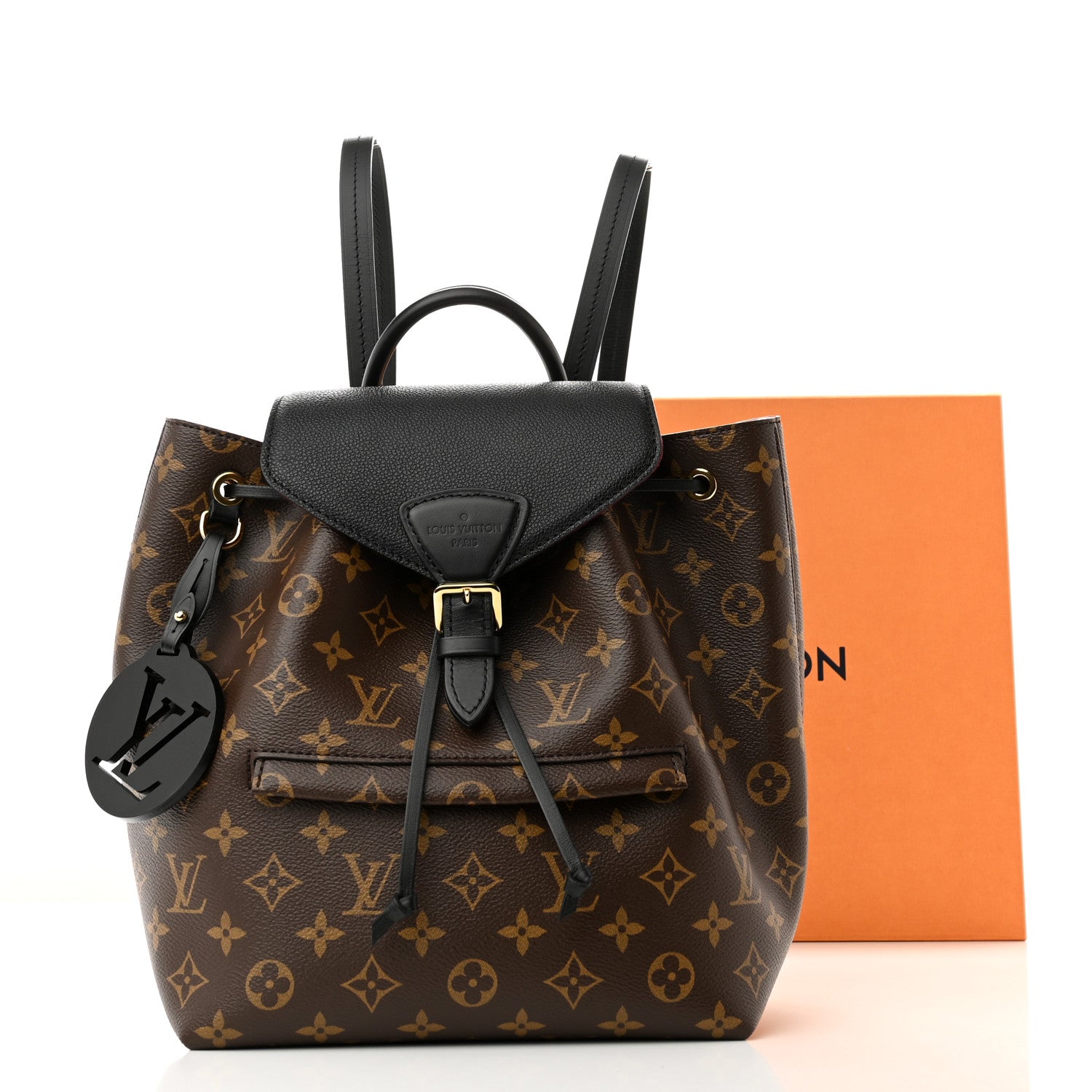 Louis Vuitton Monogram Montsouris PM Black 10 of 10