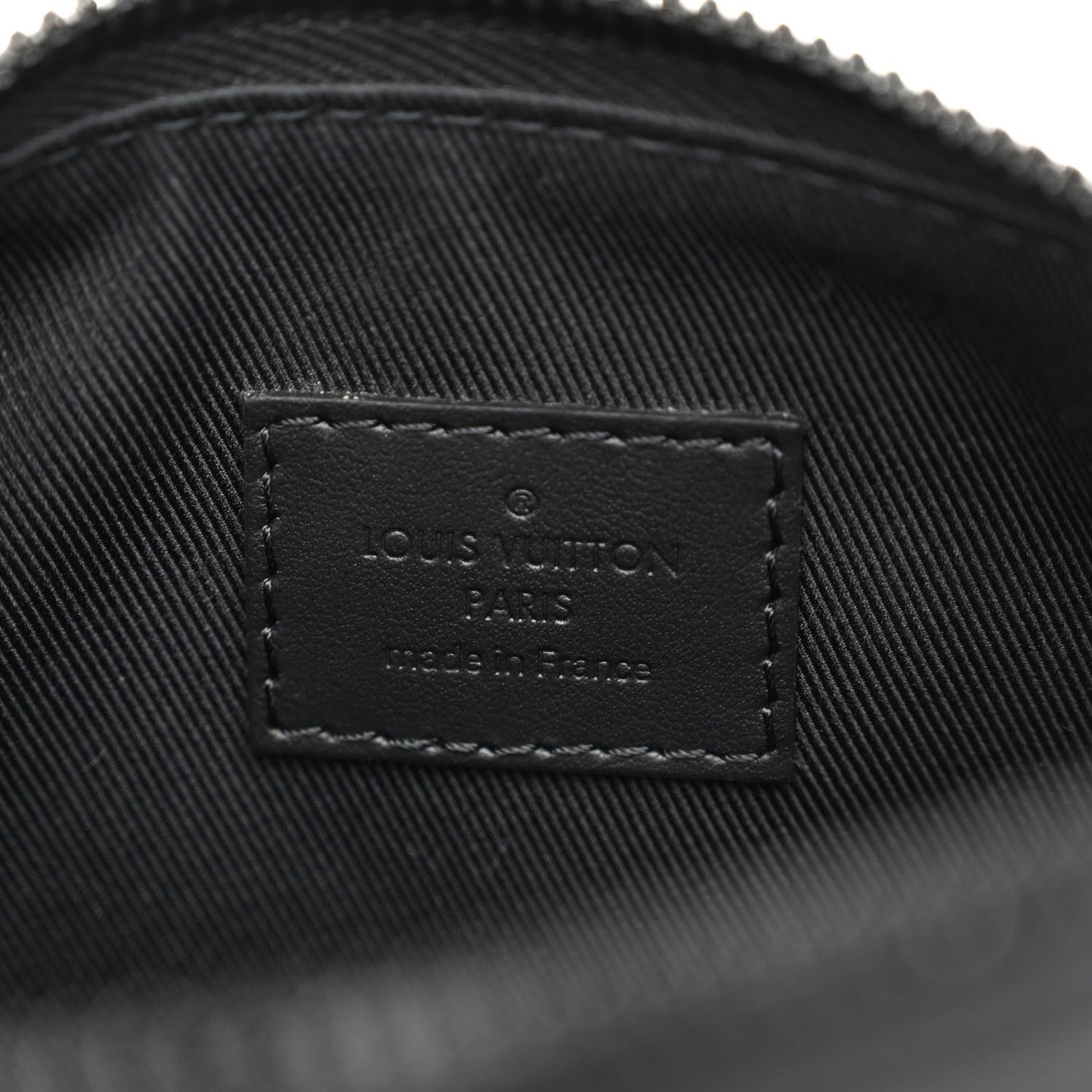 Grained Calfskin Aerogram Keepall XS Black
