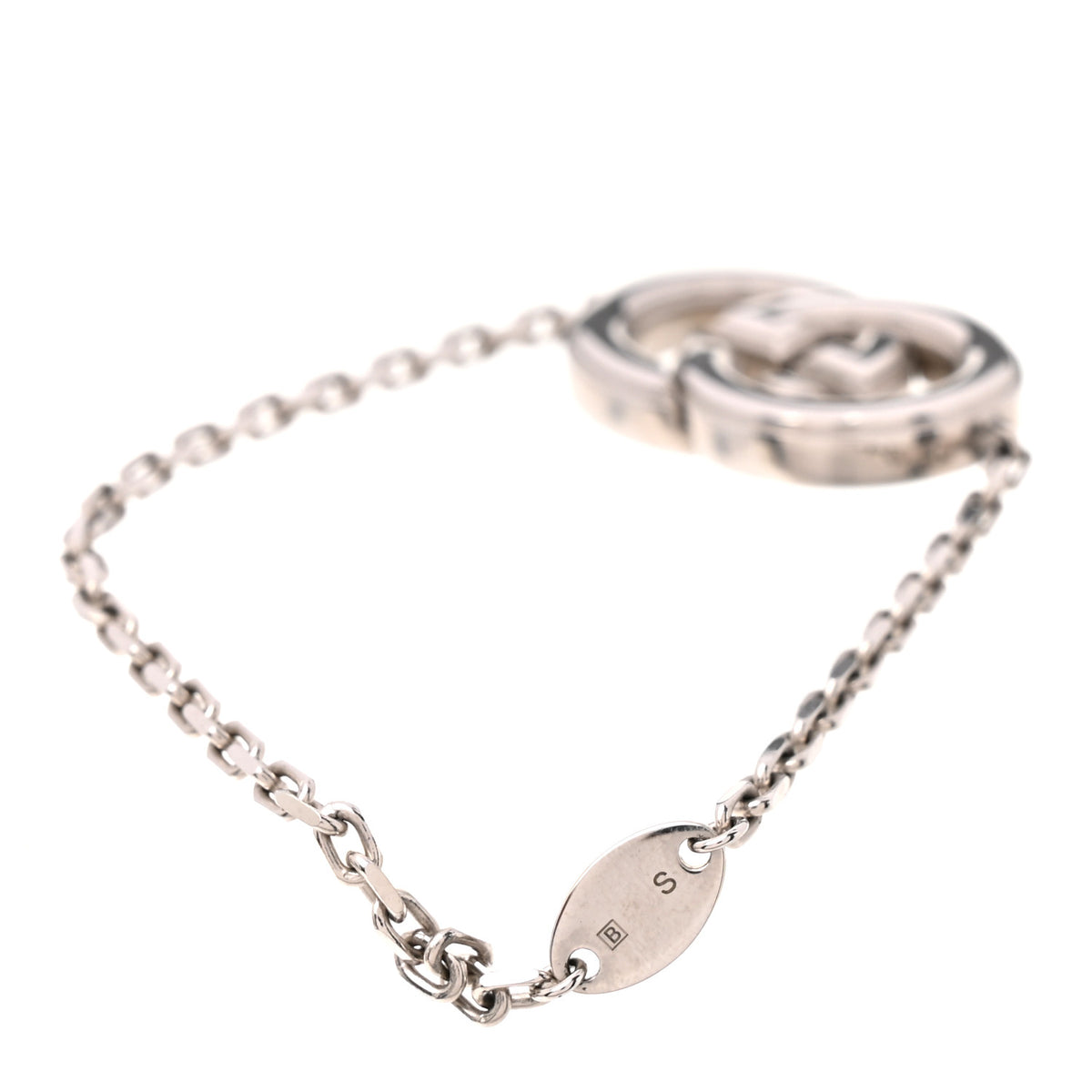 Interlocking GG Bracelet S Silver