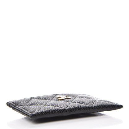 Chanel Caviar Quilted Card Holder Black 4 of 8