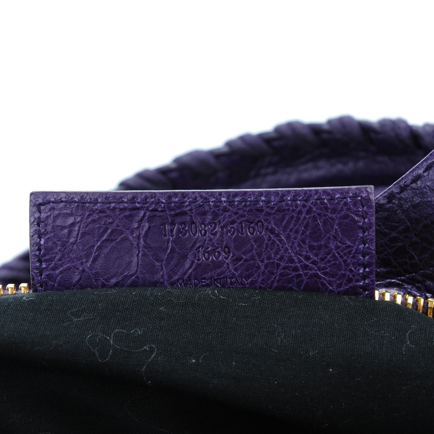 Balenciaga Agneau Giant 21 Gold Hardware Part Time Dark Violet 7 of 7