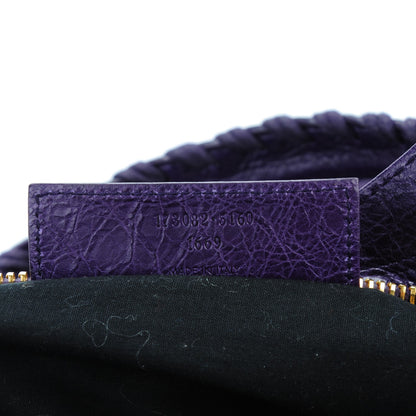 Balenciaga Agneau Giant 21 Gold Hardware Part Time Dark Violet 7 of 7