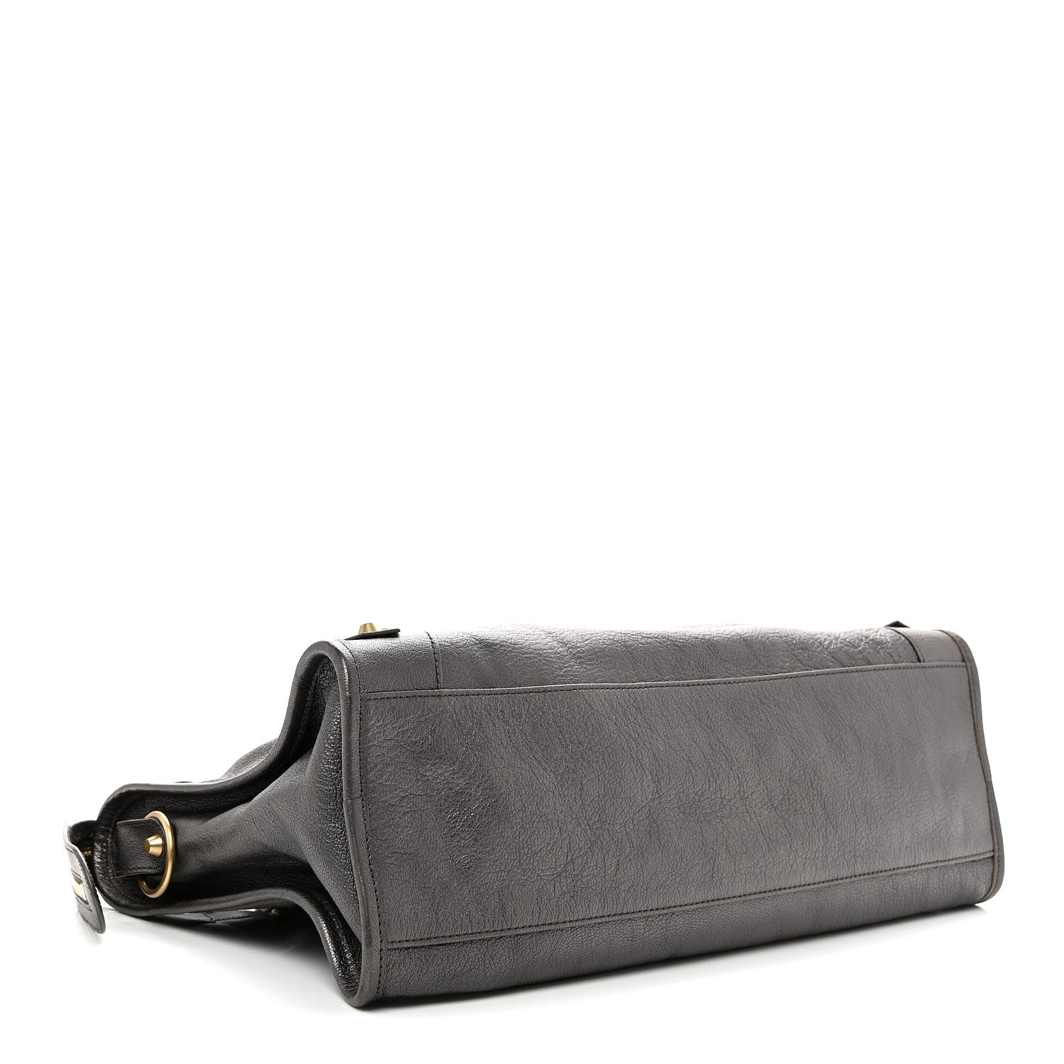 Balenciaga Pearlescent Goatskin Classic Gold Hardware City Bronze 5 of 11
