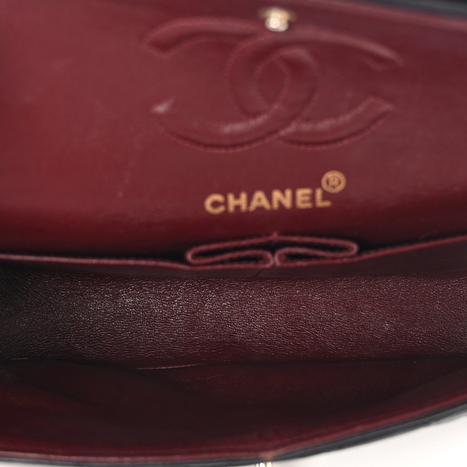 Chanel Lambskin Quilted Medium Double Flap Black 5 of 14