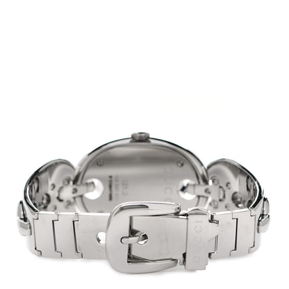 Gucci Stainless Steel Diamond 32mm Marina Quartz Watch Black 3 of 5