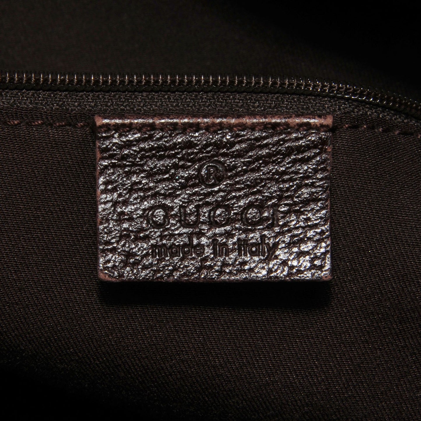 Monogram Abbey Large Tote Dark Brown