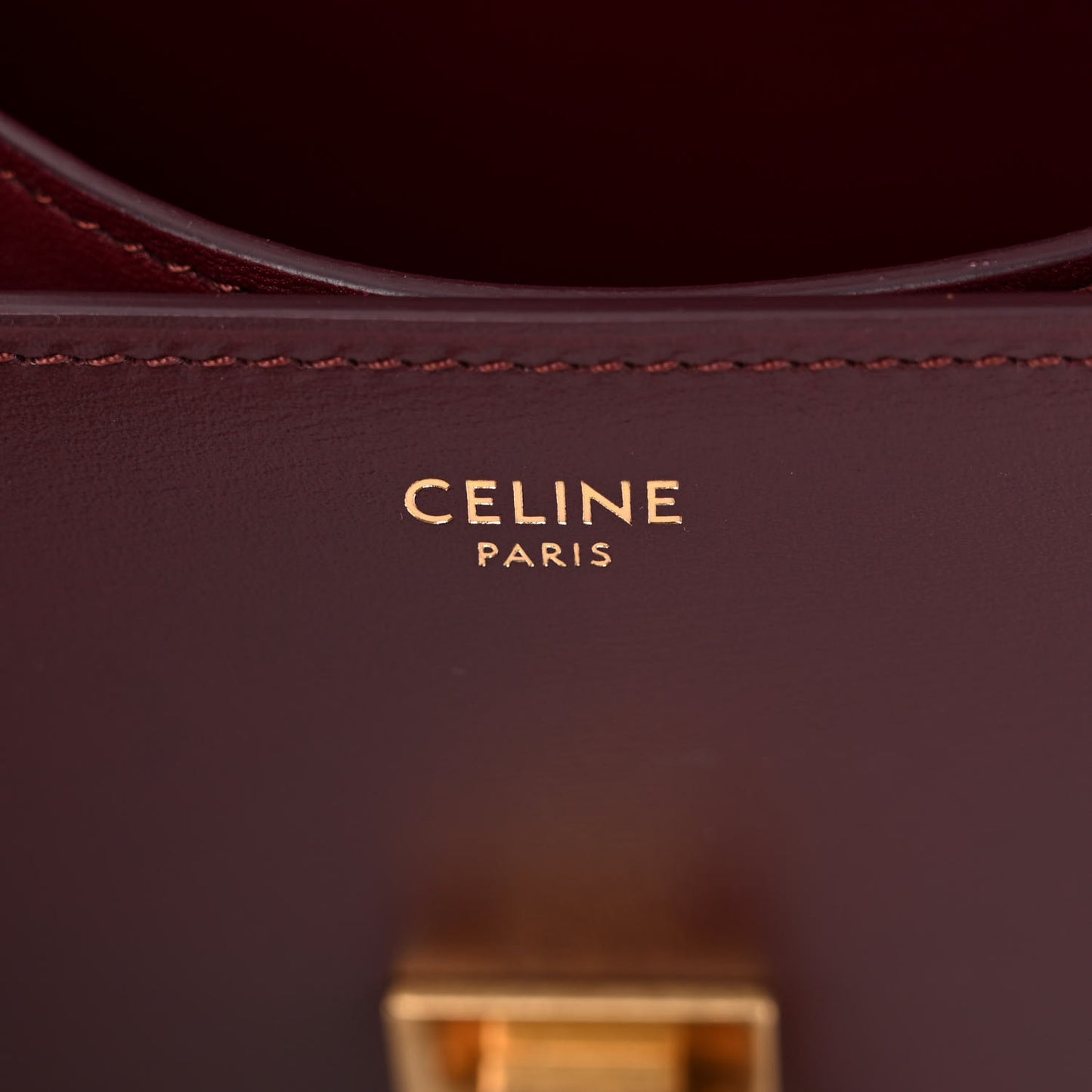Box Calfskin Small Classic Box Flap Bag Burgundy