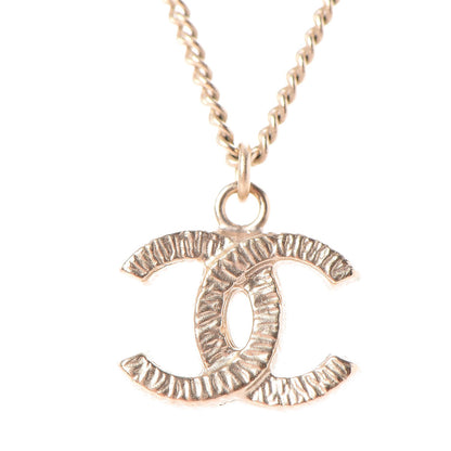 Chanel CC Pendant Necklace Gold 4 of 6