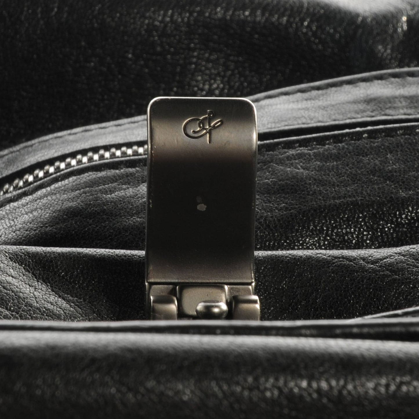 Lambskin PS1 Medium Satchel Black