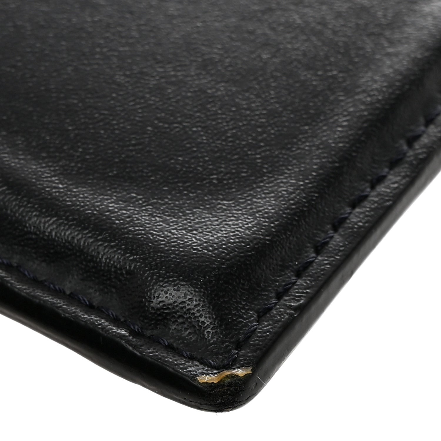 Fendi Vitello Stripe FF Card Holder Navy Multicolor 9 of 12